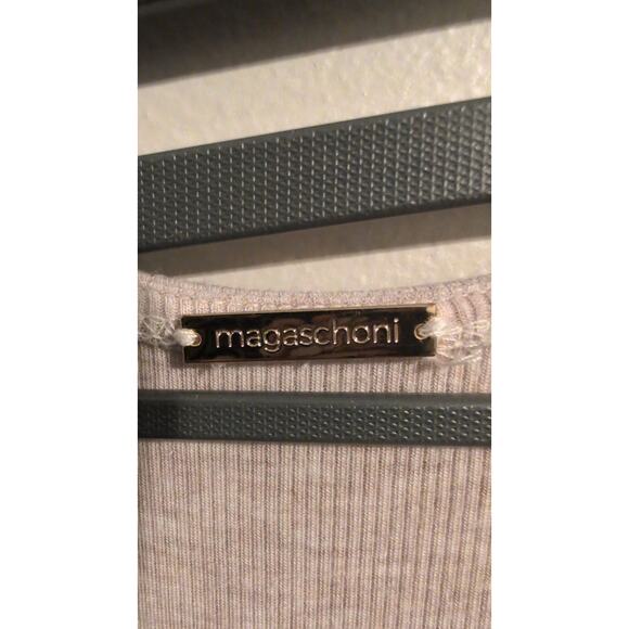 Magaschoni Wrap V-Neck Knit Top – Size Large - Picture 3 of 3